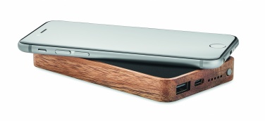 Logotrade promotional gift picture of: Wireless 4000 mAh Power bank