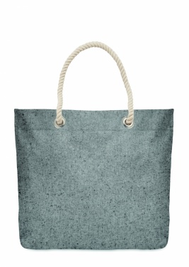 Logo trade corporate gifts picture of: Cord handle beach bag 220gr/m²