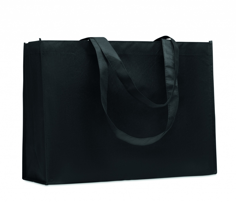 Logo trade promotional merchandise picture of: RPET non-woven shopping bag