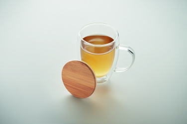 Logo trade promotional giveaway photo of: Double wall borosilicate mug