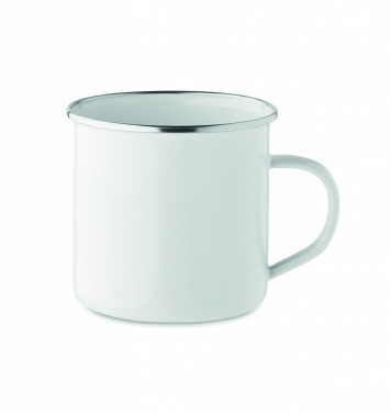 Logo trade advertising products image of: Enamel sublimation mug 500ml