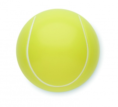 Logo trade promotional giveaways picture of: Lip balm in tennis ball shape