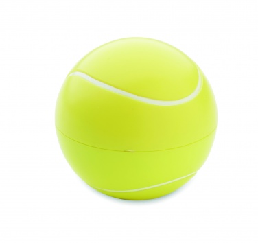 Logo trade advertising product photo of: Lip balm in tennis ball shape
