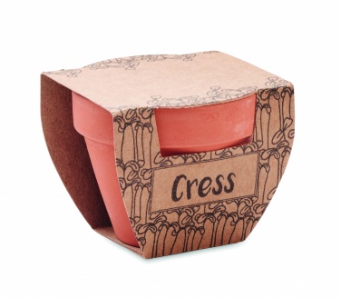 Logotrade business gifts photo of: Terracotta pot cress seeds