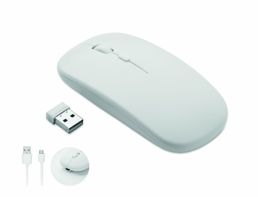 Logo trade corporate gifts picture of: Rechargeable wireless mouse