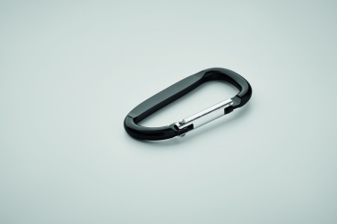 Logotrade promotional item image of: Carabiner clip in aluminium.
