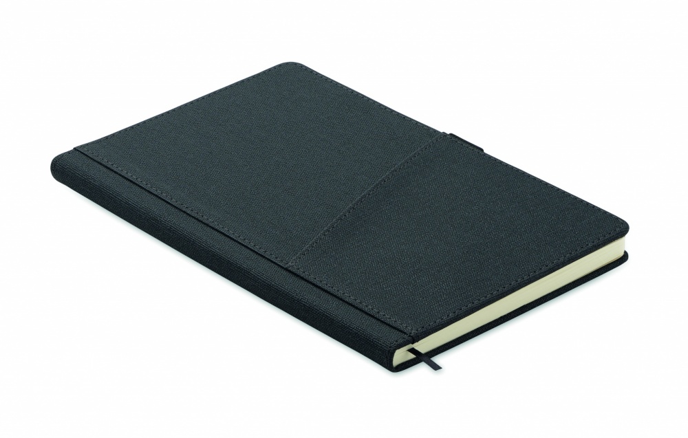 Logotrade promotional merchandise image of: A5 notebook PU front pocket