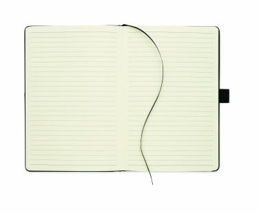 Logo trade promotional gifts picture of: A5 notebook PU front pocket