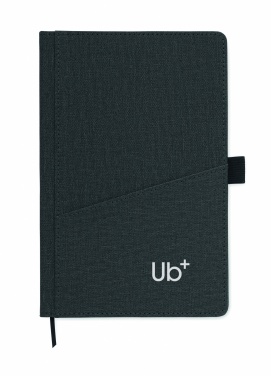 Logo trade promotional items image of: A5 notebook PU front pocket