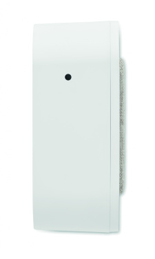 Logo trade promotional merchandise photo of: Recycled ABS/RPET alarm clock Stuttgart