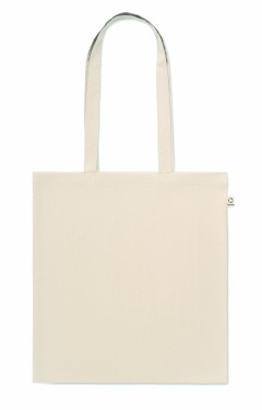Logo trade business gifts image of: Recycled cotton shopping bag