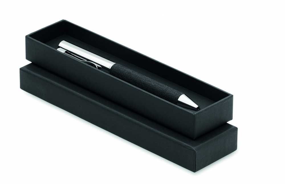 Logo trade promotional merchandise photo of: Metal twist ball pen in box