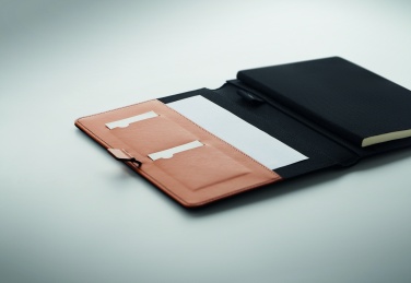 Logo trade advertising products image of: A5 RPET conference folder