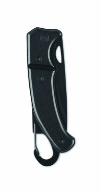Logo trade promotional giveaway photo of: Aluminium foldable knife