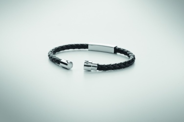 Logotrade promotional merchandise picture of: Braided faux leather bracelet