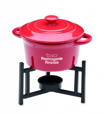 Logotrade promotional item picture of: Ceramic fondue set 300 ml