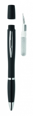 Logotrade promotional products photo of: Pen with TWS cleaning set