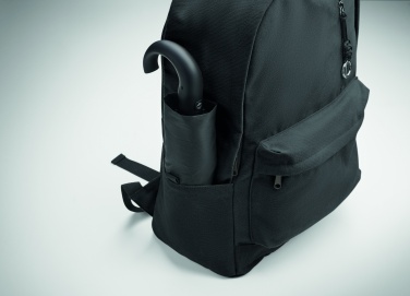 Logotrade promotional giveaway picture of: A 15-inch laptop backpack made of recycled pre-consumer cotton with customizable printing