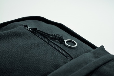 Logotrade promotional merchandise photo of: A 15-inch laptop backpack made of recycled pre-consumer cotton with customizable printing