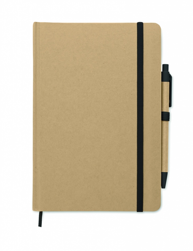 Logotrade corporate gift picture of: Caratil A5 notebook in recycled carton
