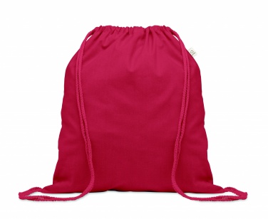 Logo trade promotional giveaways image of: Recycled 140 gr/m² cotton bag