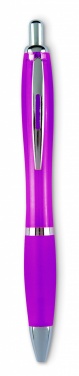 Logo trade advertising product photo of: Riocolor Ball pen in blue ink