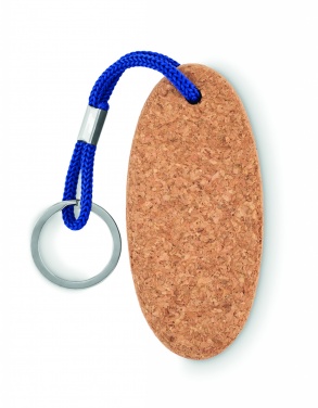 Logo trade promotional merchandise photo of: Floating cork key ring Lohja