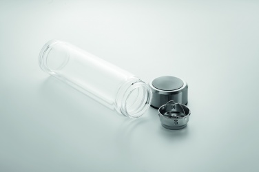 Logo trade promotional merchandise photo of: Bottle with touch thermometer
