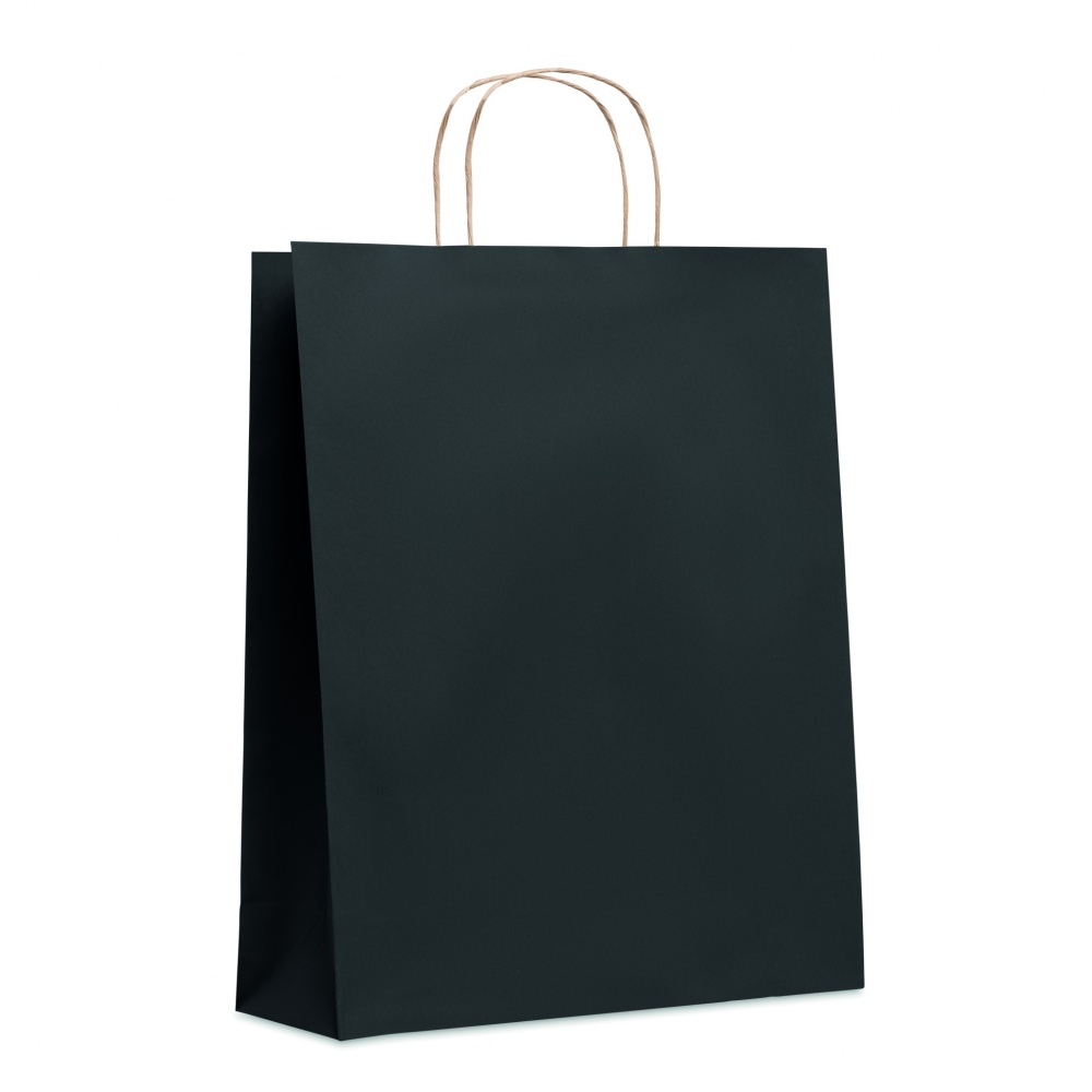 Logo trade promotional items image of: Large Gift paper bag 90 gr/m²