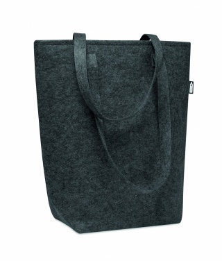 Logo trade promotional item photo of: RPET felt shopping bag