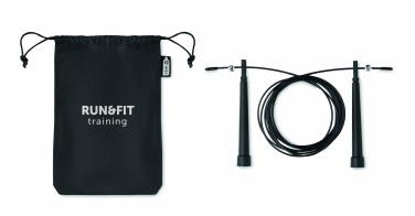 Logo trade promotional item photo of: Speed jumping rope RPET pouch