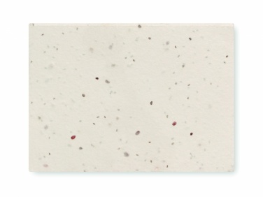 Logotrade promotional giveaway image of: Grass/seed paper memo pad