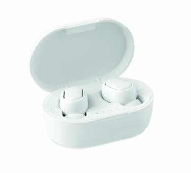 Logo trade promotional products picture of: Recycled ABS TWS earbuds