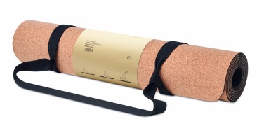 Logo trade promotional product photo of: Cork yoga mat