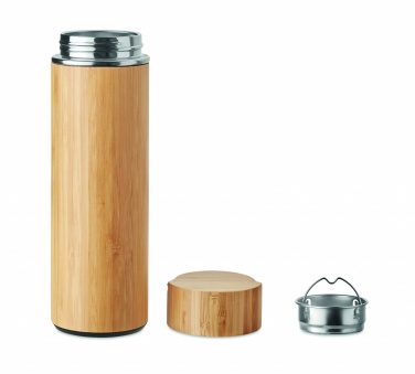 Logo trade corporate gifts image of: Double wall flask 400 ml TAMPERE