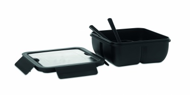 Logo trade advertising product photo of: Lunch box with cutlery 600ml