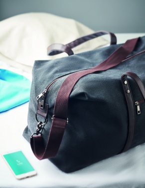 Logotrade promotional merchandise photo of: Weekend bag in canvas 450gr/m²