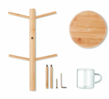 Logotrade promotional items photo of: Bamboo cup set holder