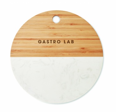 Logotrade promotional gift picture of: Marble/ bamboo serving board