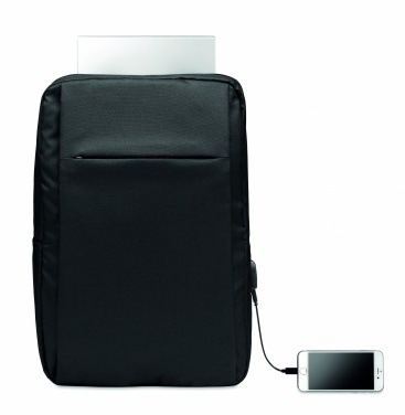 Logotrade promotional gifts photo of: Laptop backpack in 300D RPET