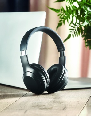Logo trade business gifts image of: wireless headphone