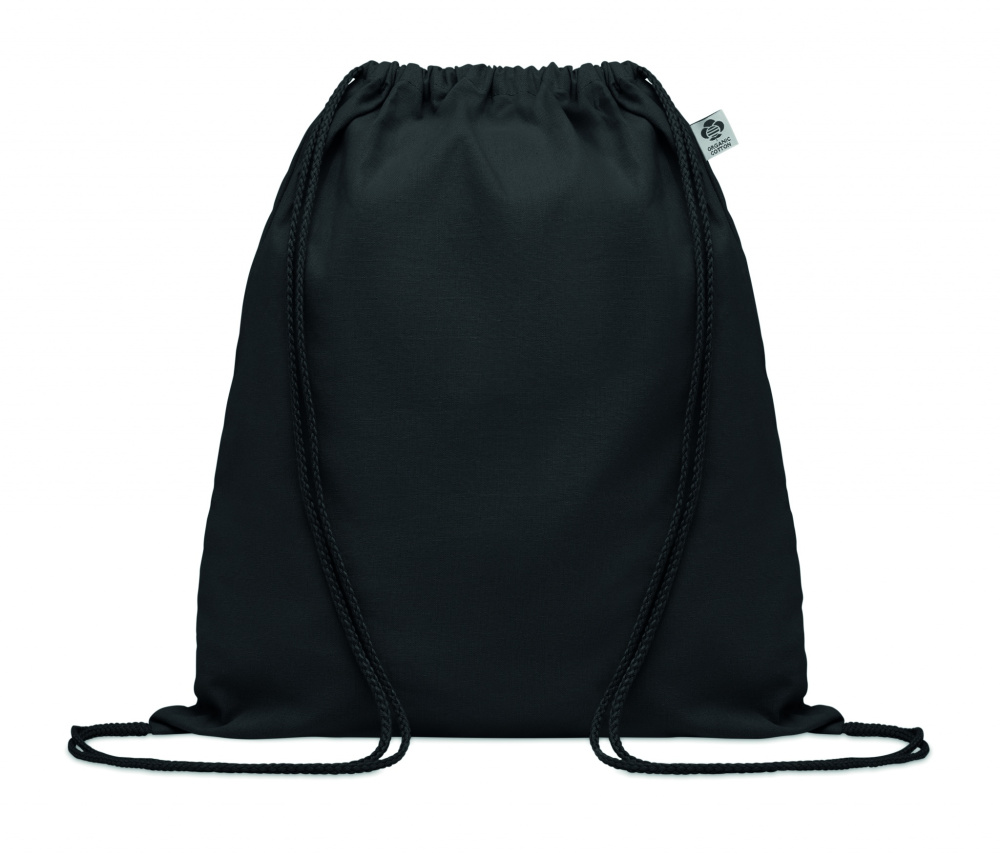 Logotrade promotional giveaway picture of: Organic cotton drawstring bag