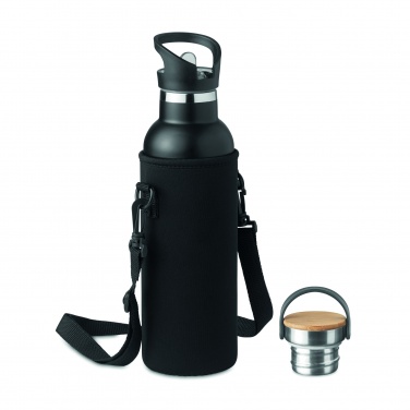 Logo trade business gifts image of: Double wall flask 700ml