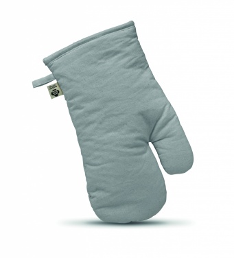 Logo trade promotional giveaways picture of: Organic cotton oven glove