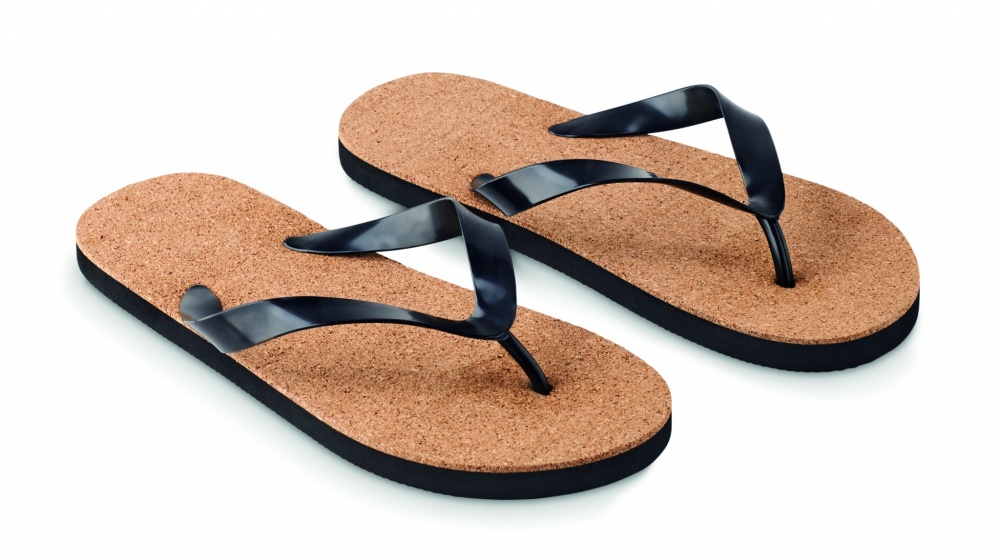 Logotrade corporate gifts photo of: Cork beach slippers L