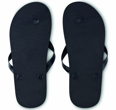 Logo trade promotional item photo of: Cork beach slippers L