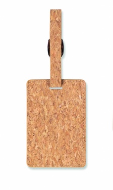 Logo trade business gift photo of: Cork luggage tag