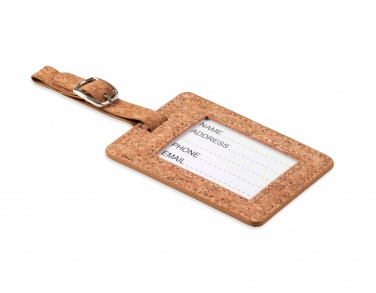 Logotrade corporate gifts photo of: Cork luggage tag