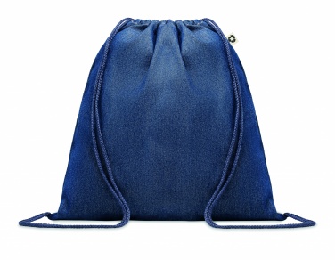 Logotrade promotional gifts photo of: Recycled denim drawstring bag