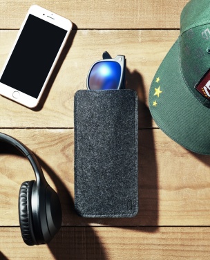 Logotrade promotional gift image of: RPET felt glasses case